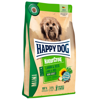 Корм для собак Happy Dog Mini Lamm Reis для маленьких пород с ягненком и рисом, 4кг | Корм Хэппи дог мини 4 кг Корм для собак Happy Dog Mini Lamm Reis для маленьких пород с ягненком и рисом, 4кг | Корм Хэппи дог мини 4 кг