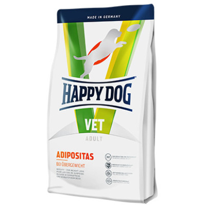 Корм для собак Happy Dog VET Diet Adipositas диетический для собак с избыточным весом, 4кг