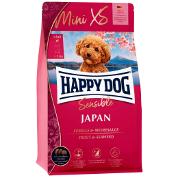 Сухий корм Happy Dog Sensible Mini XS Japan для дорослих собак дрібних та дуже дрібних порід вагою до 5 кг, 1.3кг Сухий корм Happy Dog Sensible Mini XS Japan для дорослих собак дрібних та дуже дрібних порід вагою до 5 кг, 1.3кг