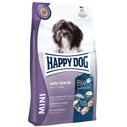 Сухий корм Happy Dog fit and vital Mini Senior для літніх собак дрібних порід вагою до 10 кг, 4кг Сухий корм Happy Dog fit and vital Mini Senior для літніх собак дрібних порід вагою до 10 кг, 4кг