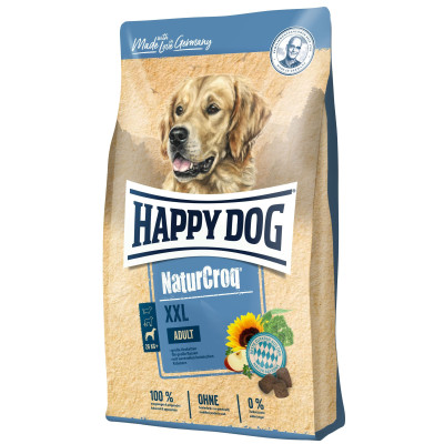 Корм для взрослых собак Happy Dog NaturCroq XXL крупных пород ( Хеппи Дог Натур Крок ), 15кг