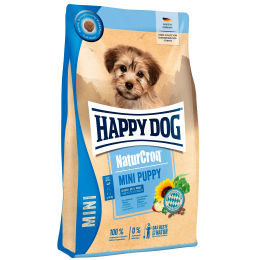 Корм для собак Happy Dog Natur Croq mini Puppy для щенков мелких пород, 4кг | Корм Хэппи дог для щенков