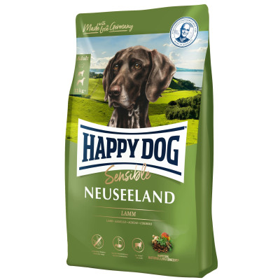 Корм для собак Happy Dog Neuseeland с чувствительным пищеварением 12,5кг | Корм для собак Хеппи дог с ягненком
