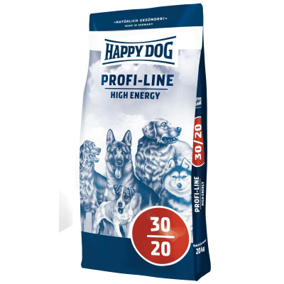 Корм для собак Happy Dog Profi Line High Energy 30/20 з підвищеною потребою в енергії, 20кг