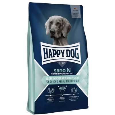 Корм для собак Happy Dog Sano N дієтичний для дорослих собак, 1кг | Корм для собак Хеппі Дог Sano N дієтичний для дорослих собак 1кг