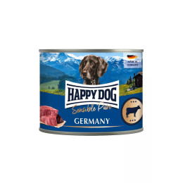 Вологий корм для собак Happy Dog Sens з яловичиною (Хеппі Дог), 200 гр | Консерва для собак happy dog sens