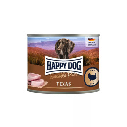 Вологий корм для собак Happy Dog Sens з індичкою (Хеппі Дог), 200 гр | Консерва для собак happy dog sens