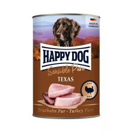 Вологий корм для собак Happy Dog Sens з індичкою (Хеппі Дог), 800гр | Консерва для собак happy dog sens
