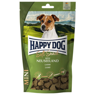 Лакомства для собак Happy Dog Soft Snac Mini Neuseeland мелких пород с ягненком и рисом, 100гр Лакомства для собак Happy Dog Soft Snac Mini Neuseeland мелких пород с ягненком и рисом, 100гр