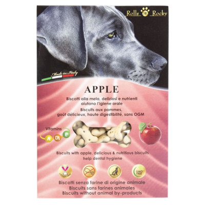 Печиво для собак Rolls Rocky Apple зі смаком яблука, 300 гр