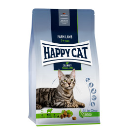Сухий корм Happy Cat Culinary Weide Lamm для дорослих котів з ягням, 10кг | Сухий корм для котів Хеппі Кет