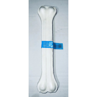 Лакомства для собак Кость прессованная БЕЛАЯ натуральная и богата витаминами для всех видов пород 1шт 20см