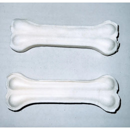 Лакомства для собак Кость прессованная БЕЛАЯ натуральная и богата витаминами для всех видов пород 1шт 30см