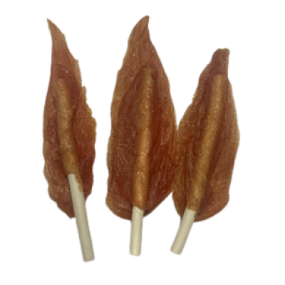 Ласощі для собак Кронтес, Куряче філе на насиченій кальцієвій паличці, 500 гр